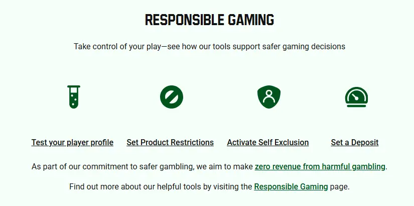 responsible gaming unibet online casino